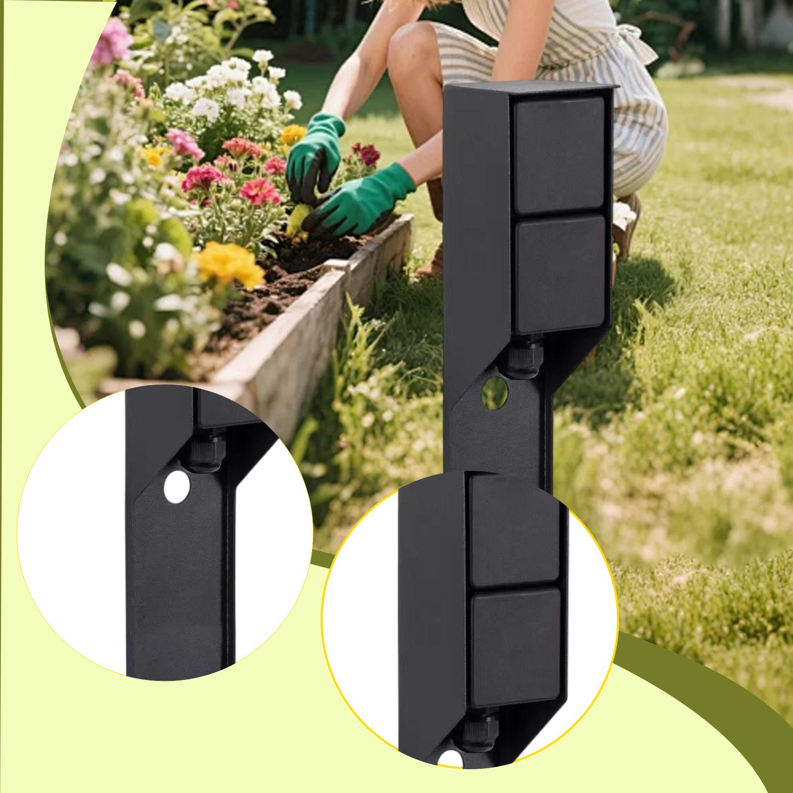 Smart Garden Trimmer - Roestvrijstalen slimme stekkerdoos voor tuin, buiten,