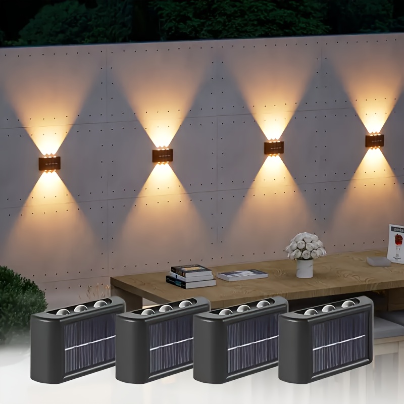 Smart Garden Solar - LED Solarlamp Buiten Waterdicht Solar Wandlamp