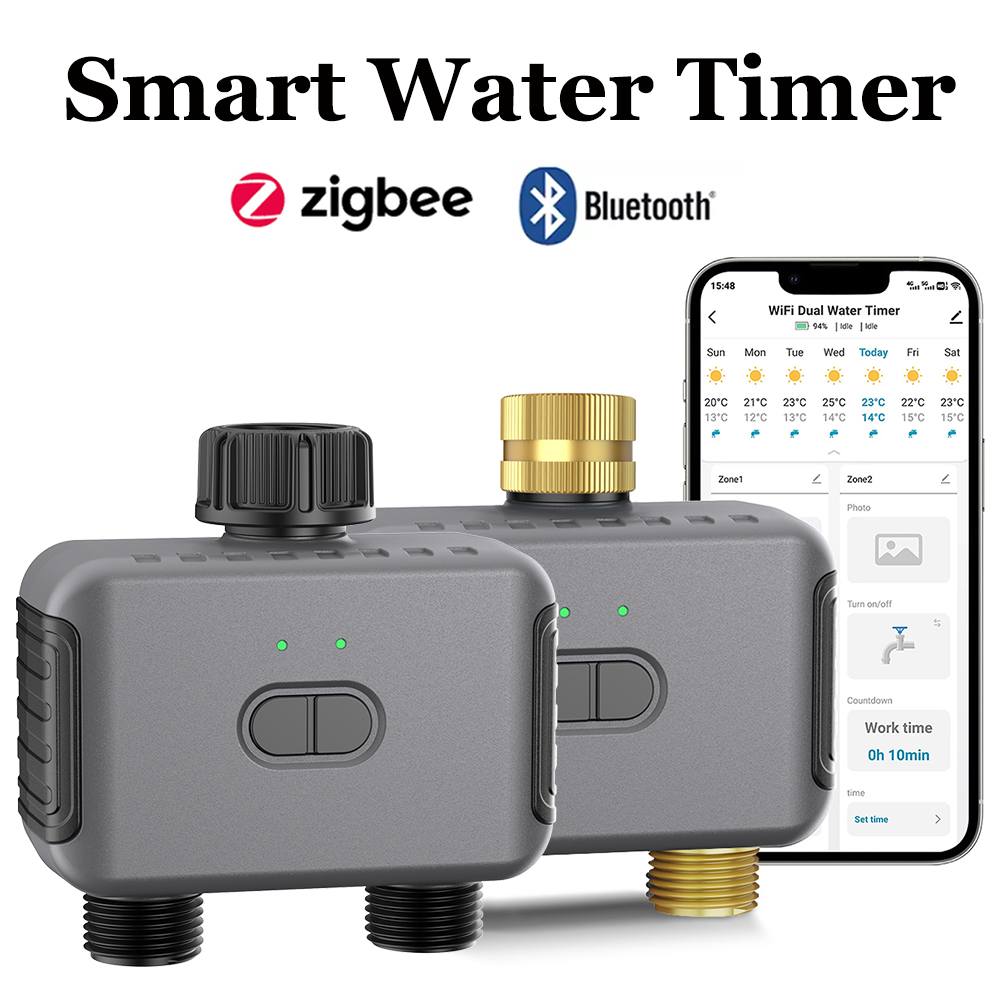 Smart Garden Valve - Tuya Smart Water Timer Zigbee/BT Automatische
