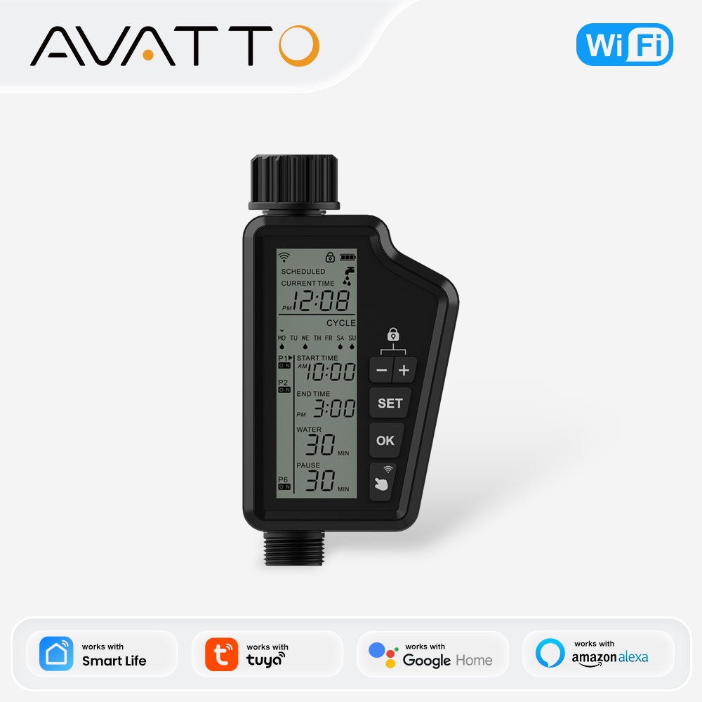 Smart Garden Valve - MIUCDA timer voor tuinverdamping met een