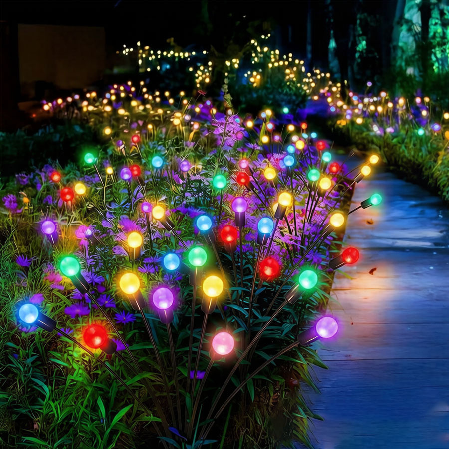 Smart Garden Lighting System - 10/6 LED Solar Garden Firefly waterdichte