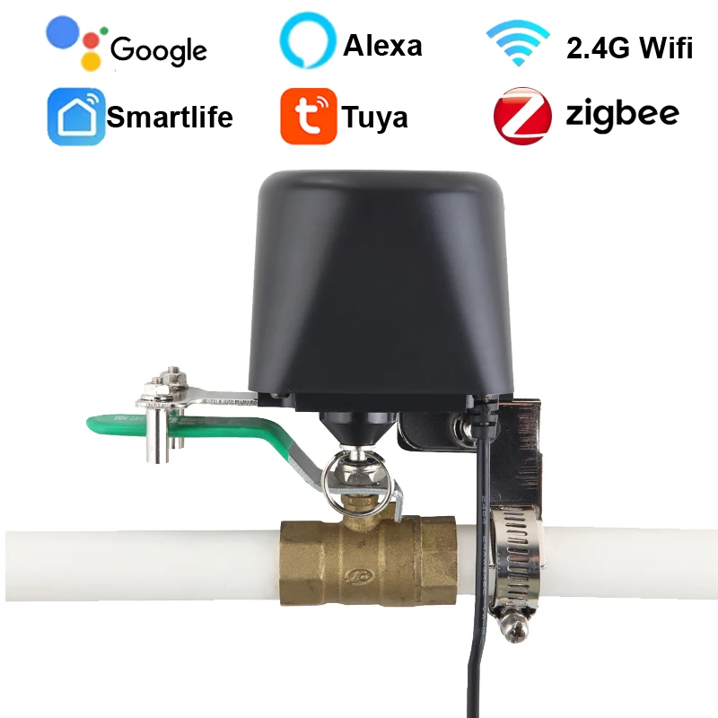Smart Garden Valve - Slimme WiFi Waterklep Zigbee Gasklep Timer