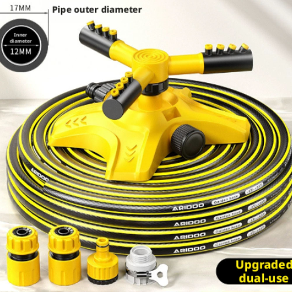 Smart Garden Hub - 360 ° Automatische draaiende waterleidingset, tuinsproeier,