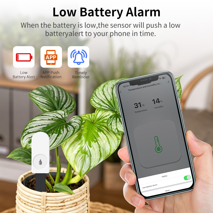 Slimme ZigBee Bodemvochtigheid - App Smart Garden recensie en prijs