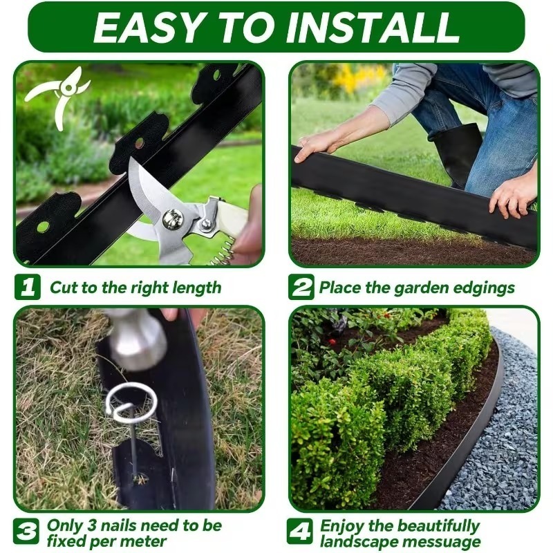 5/10 cm L-vormige Tuin Gras St - Smart Garden Edging recensie en prijs