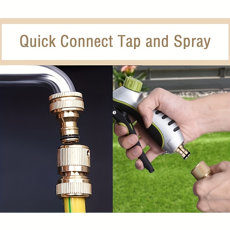 3/5 paar messing tuinslangconn - Smart Garden Hub recensie en prijs