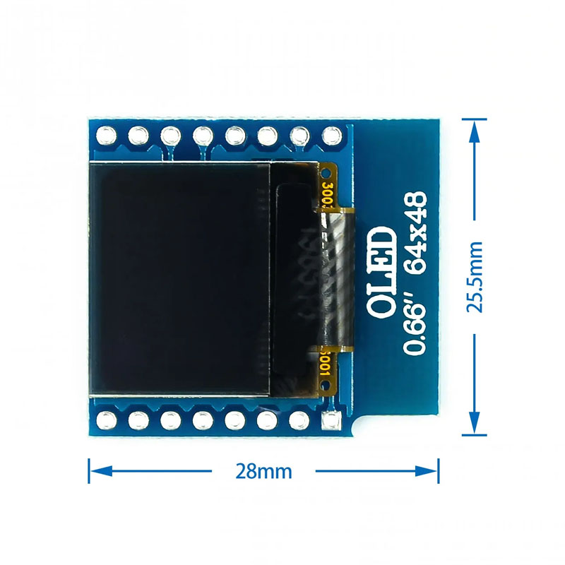 0,66 inch OLED LED LCD display - Smart Garden Esp32 recensie en prijs