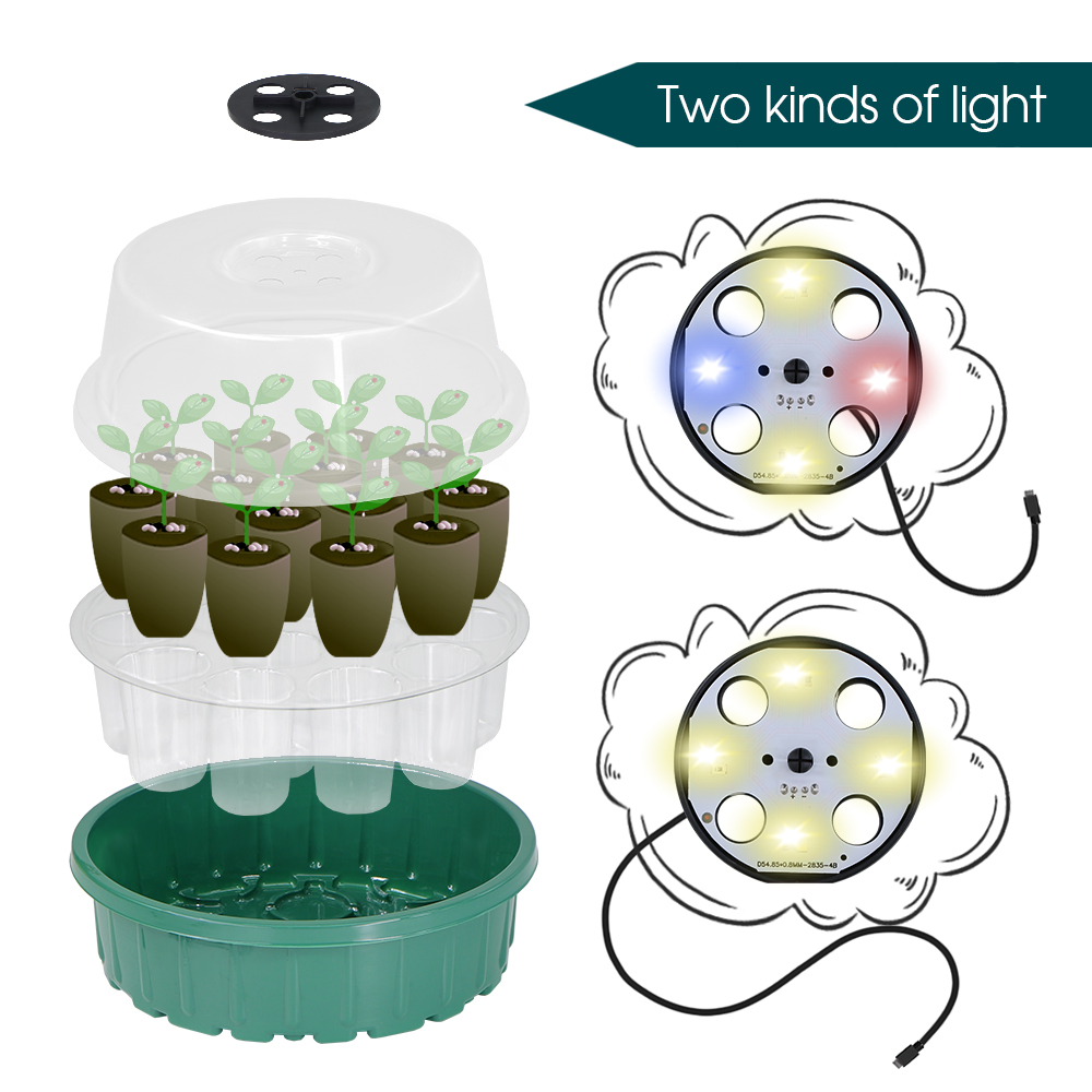 Ronde Zaad Starterbak met Voll - Smart Garden Domes recensie en prijs