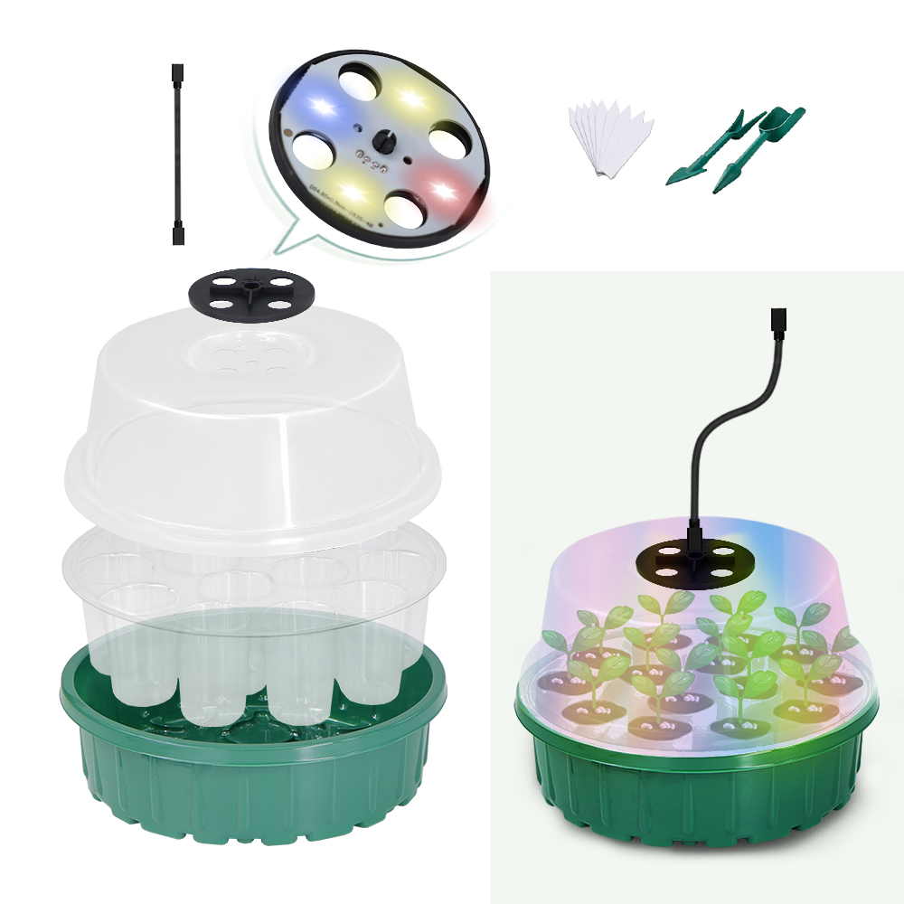 Ronde Zaad Starterbak met Voll - Smart Garden Domes recensie en prijs