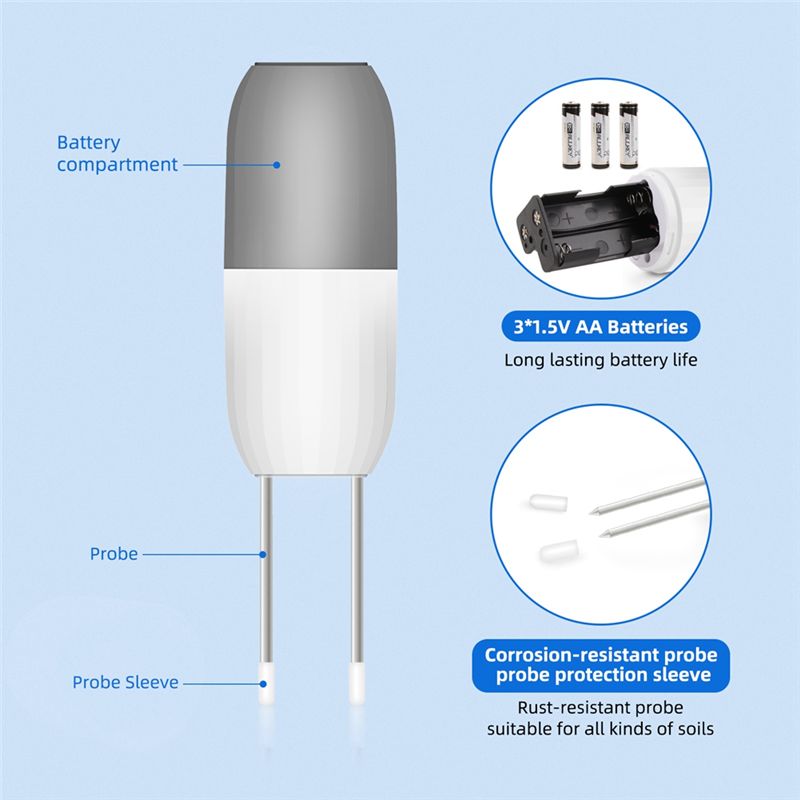 ABRN-Tuya Wifi Smart Soil Mete - App Smart Garden recensie en prijs