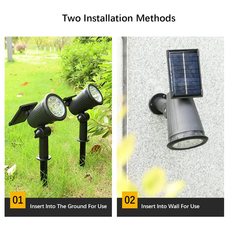 1/2PCS Solar Landscape Lights  - Smart Garden Lighting System recensie en prijs