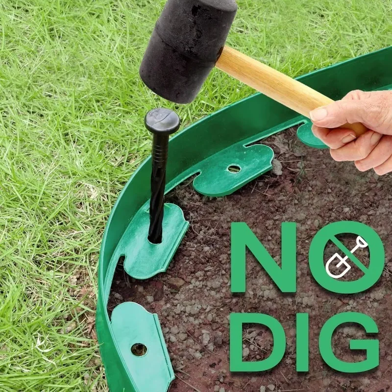 10M flexibele PVC-tuinrand met - Smart Garden Edging recensie en prijs