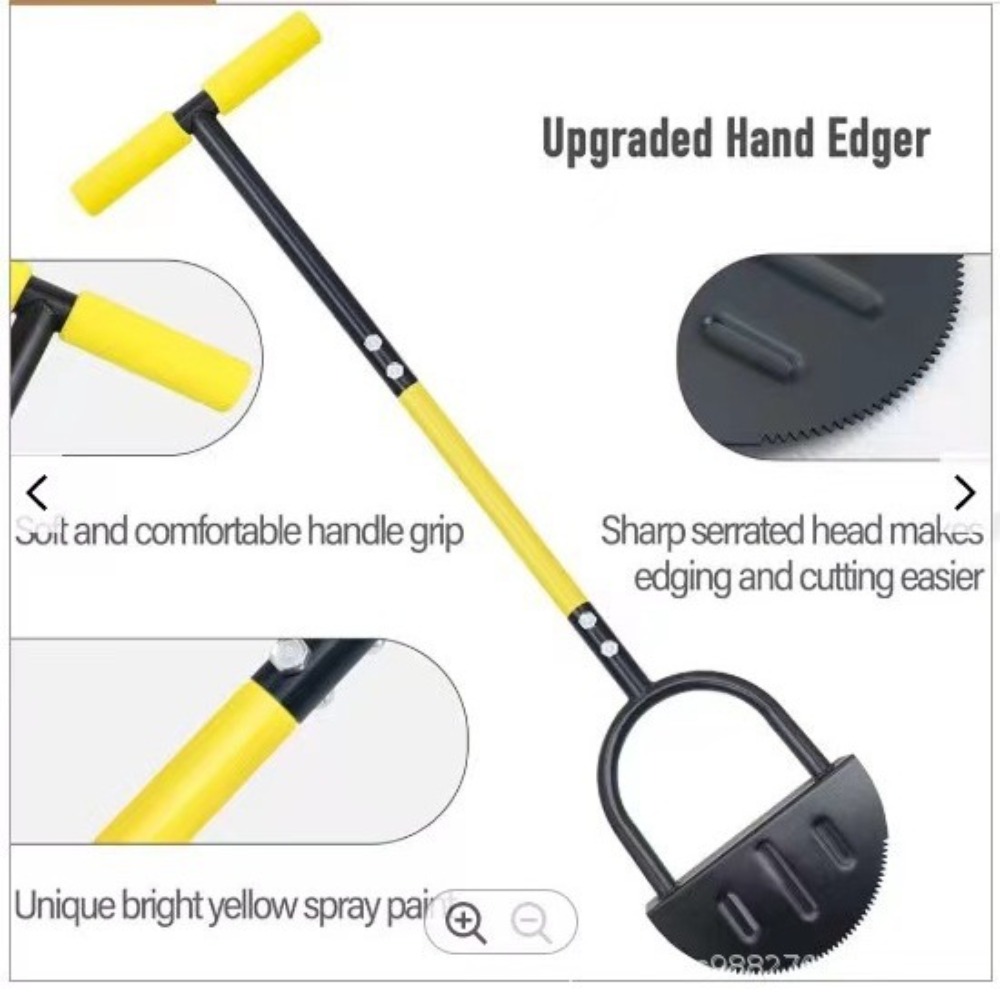 Handmatige halvemaanvormige ga - Smart Garden Edging recensie en prijs