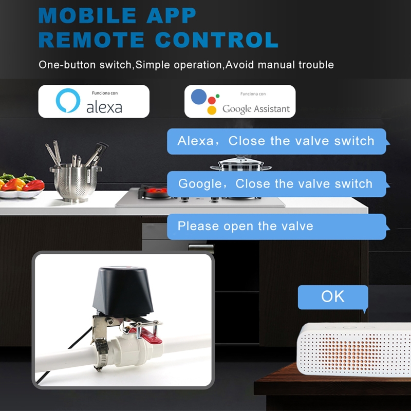 Tuya Smart Gas Valve WIFI Tuin - Smart Garden Valve recensie en prijs
