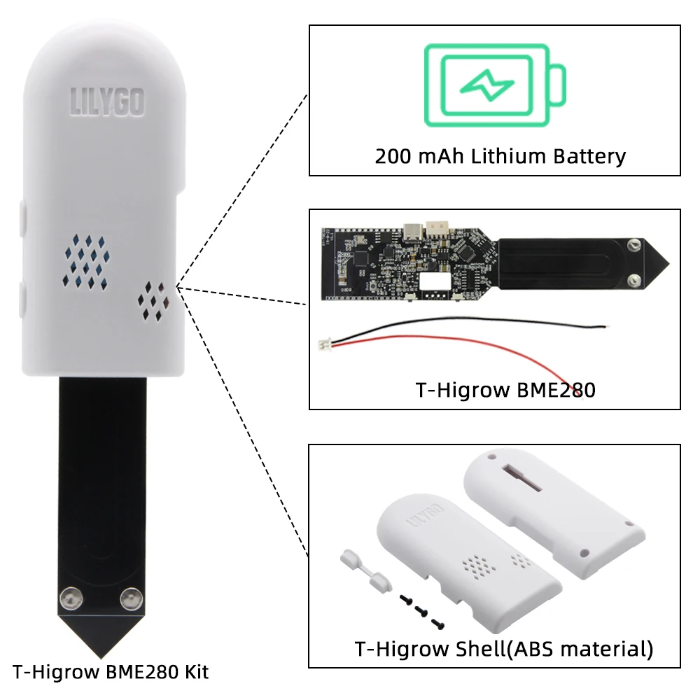 Lilygo®T-Higrow Esp32 Grondtes - Smart Garden Esp32 recensie en prijs
