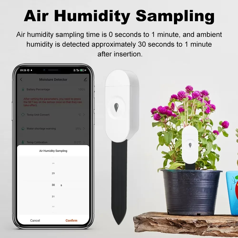 Zigbee Temperatuur- en Vochtig - App Smart Garden recensie en prijs